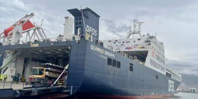 İzmir-Sete Ro-Ro seferleri başladı