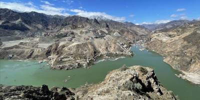 Yusufeli Barajı'nda su yüksekliği 100 metreyi aştı