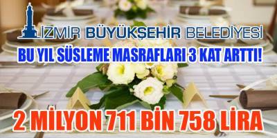 İzBB'nin klasik "çiçekli süsleme" ihalesini bu yıl da iş kadını Seçil Külçeler kazandı! 2 Milyon 711 Bin...
