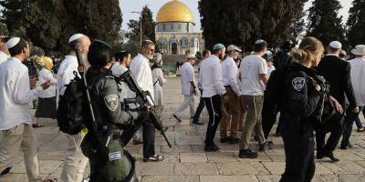 Mescid-i Aksa'ya 1500'den fazla fanatik Yahudi baskın düzenledi