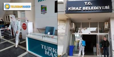 Kiraz Belediyesinde Covid 19 alarmı! Pek çok çalışanın ev karantinasına gönderildiği açıklandı...