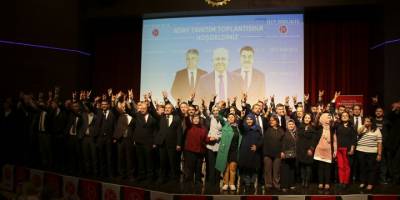 Uşak'ta, MHP milletvekili aday tanıtım toplantısı yapıldı