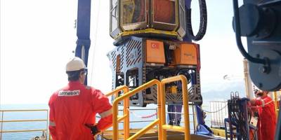 Su altı robotları Karadeniz gazı için durmadan çalıştı