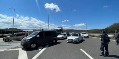 Kaza nedeniyle kapatılan Bolu Dağı Tüneli İstanbul istikameti açıldı