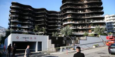 Narlıdere'deki yangından son görüntüler