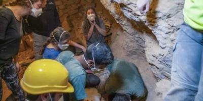 İsrail’deki 'Korku Mağarası'nda 6 bin yıllık çocuk iskeleti bulundu