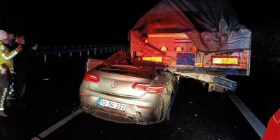 Eski başkan Güneş'in oğlu kazada hayatını kaybetti