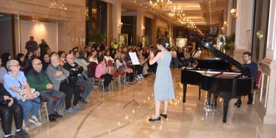 22. Afyonkarahisar Klasik Müzik Festivali'nde "Obua Piyano İkilisi" sahne aldı