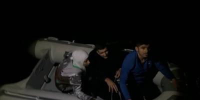 Datça açıklarında 3 düzensiz göçmen kurtarıldı