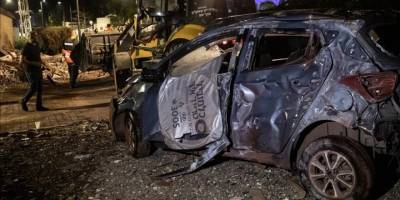 İsrail'in Gazze'ye SİHA ile düzenlediği saldırıda 3 kişi hayatını kaybetti