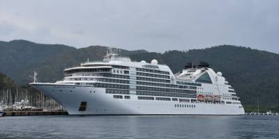 Marmaris'e Bahama bandıralı kruvaziyerle 480 turist geldi