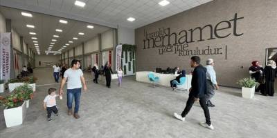 2 ayda tamamlanan Defne Devlet Hastanesinde hasta yoğunluğu