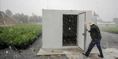 Antalya'nın yüksek kesimlerinde kar ve sağanak etkili oldu