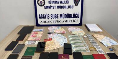 Kütahya'da fuhuş operasyonunda 6 şüpheli yakalandı