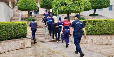 Muğla'da tekne motoru çaldığı iddia edilen 3 zanlı tutuklandı