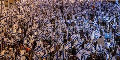 İsrailliler hükümetin yargı düzenlemesine karşı protestolarını sürdürüyor