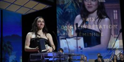 Merve Dizdar Cannes Film Festivali'nde 'En İyi Kadın Oyuncu' ödülünü kazandı