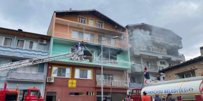 Aydın'da çıkan yangında 1 kişi yaralandı