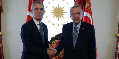 Cumhurbaşkanı Erdoğan, NATO Genel Sekreteri Stoltenberg'i kabul etti