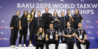 Türkiye Kadın Tekvando Milli Takımı, dünya şampiyonu oldu