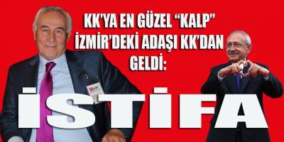 Karataş, adaşı Kemal Bey'e İzmir'den "kalp" gönderdi: Onurlu İstifa