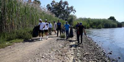 Fethiye'de koy ve sahil temizliği yapıldı