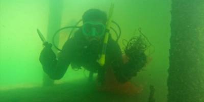 Muğla'daki İztuzu Plajı'nda deniz dibi temizliği yapıldı