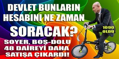 Soyer 'Aşkla' satmaya devam ediyor! Boş-Dolu 48 yeni daire satışıyla rakam 1090 oldu...