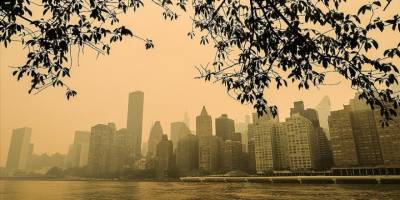 BM: New York'taki duman iklim krizinin sembolü