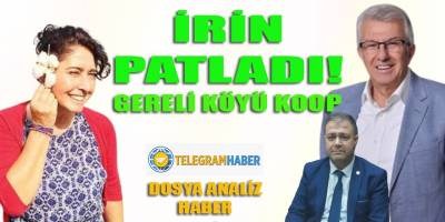 Gereli Köyü Koop'ta irin patladı!