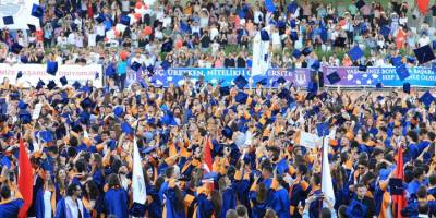 MSKÜ'de 11 bin 500 öğrenci mezuniyet heyecanı yaşadı