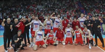 A Milli Erkek Voleybol Takımı, Portekiz'i 3-1 yenerek adını Dörtlü Final'e yazdırdı