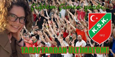 BÜYÜK KARŞIYAKA TARAFTARINDAN ÜLTİMATOM