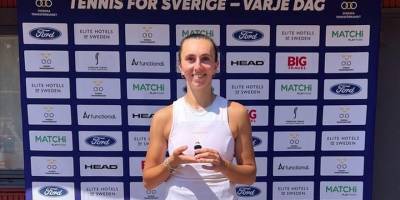 Milli tenisçi İpek Öz, İsveç'te kariyerinin en önemli şampiyonluğuna ulaştı
