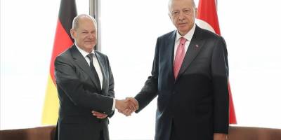 Cumhurbaşkanı Erdoğan, Almanya Başbakanı Scholz ile Rusya'daki gelişmeler ve İsveç konularını görüştü