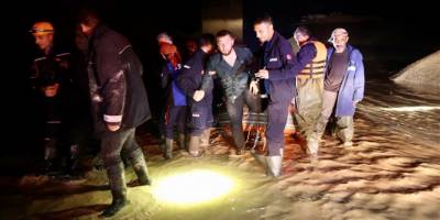 Düzce'de su baskınlarında mahsur kalanlar kurtarıldı