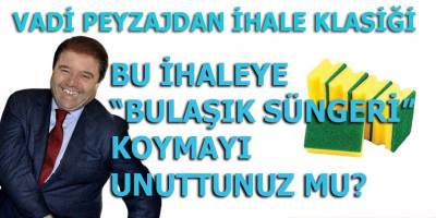 Maltepe belediyesi, bu cicili bicili ihalede "BULAŞIK SÜNGERİ" kalemini koymayı unutmuş!