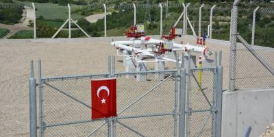 Demirci'de doğal gaz hattı bağlandı