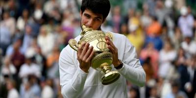 Wimbledon'da Djokovic'i yenen Alcaraz şampiyon oldu