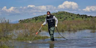 Aliağa'da sivrisinek ile mücadele sürüyor