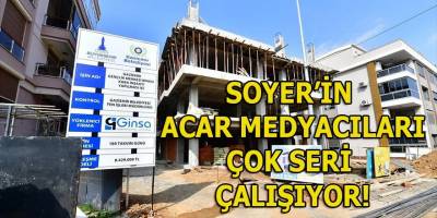 İzBB'nin acar medyacıları, Gaziemir Gençlik Merkezi'nin kaba inşaatı dahi bitmeden açılışını duyurmuşlar!