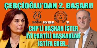 Aydın'da bir Çerçioğlu başarısı daha! Nazilli'den sonra İncirliova belediye başkanı da...