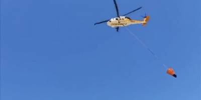 Yunanistan'a yardım için gönderilen hava araçları 544 ton su atımı gerçekleştirdi