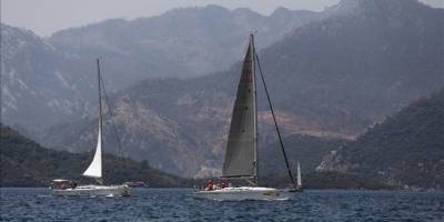 Cumhurbaşkanlığı 4. Uluslararası Yat Yarışı, ikinci etap mücadelesiyle sürüyor