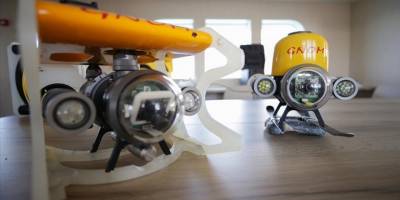 Su altında dalgıçların inemediği bölümlerdeki kazılar robotlarla yapılıyor