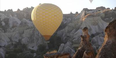 Kapadokya'yı 7 ayda 2 milyondan fazla turist ziyaret etti
