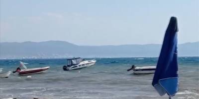 Bursa'da şiddetli rüzgar etkili oldu