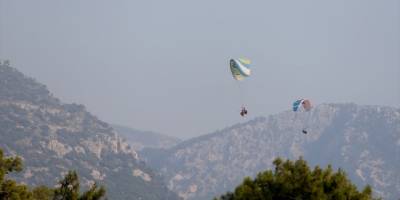 Babadağ'dan 7 ayda 102 bin 53 yamaç paraşütü uçuşu yapıldı