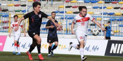 Ümit Milli Takım, Hırvatistan'a 4-1 yenildi