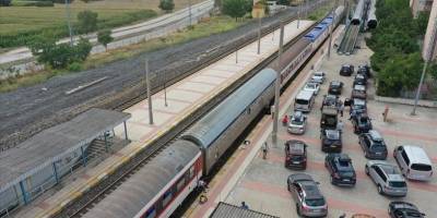 Gurbete "arabalı trenle" rahat yolculuk